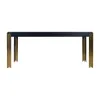 New Classic 40-2034-D4C Empire - Table With 4 Chairs - Black