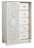 Ashley Furniture B181-48 Paxberry - Dressing Chest - Whitewash