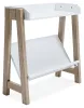 Ashley Furniture A4000361 Blariden - Small Bookcase - White / Tan