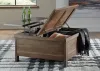 Ashley Furniture T731-9 Moriville - Lift Top Cocktail Table - Grayish Brown