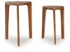 Ashley Furniture A4000607 Brynnleigh - Accent Table Set (Set of 2) - Medium Brown