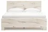 Ashley Furniture B2310B12 Ashley Furniture B2310B12 Lawroy - King Panel Bed With Under Bed Storage - Light Natural