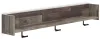 Ashley Furniture EA2120-151 Ashley Furniture EA2120-151 Neilsville - Wall Mounted Coat Rack w/Shelf - Black / Gray
