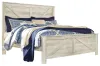 Ashley Furniture B331B10 Ashley Furniture B331B10 Bellaby - King Crossbuck Panel Bed - Whitewash