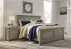 Ashley Furniture B733B7 Lettner - California King Panel Bed - Light Gray