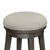 Liberty Furniture 406-OT9003 Modern Farmhouse - Console Swivel Stool - Dusty Charcoal