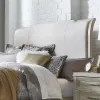 Liberty Furniture 902-BR21HU Liberty Furniture 902-BR21HU Belmar - Queen Upholstered Sleigh Headboard - Washed Taupe