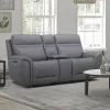 Liberty Furniture 7007BG-23P Liberty Furniture 7007BG-23P Cooper - Loveseat With Console P3 & Zg - Blue Gray