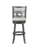New Classic S1701-BS-GRY New Classic S1701-BS-GRY Gia - Swivel Barstool - Gray