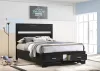 CoasterEveryday 206361F Miranda - Wood Full Storage Panel Bed - Black