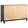 CoasterEveryday 212423 Watson - 6-Drawer Dresser - Gray Oak