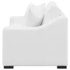 CoasterElevations 509892 Ashlyn - Upholstered Sloped Arm Loveseat - White
