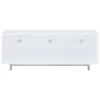 CoasterEssence 701972 Casey - 2-Drawer Engineered Wood TV Stand - White