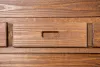 Furniture of America AM-BK601-BED-SLAT Cleo - Twin Captain Bed With Slat Kit - Mahogany