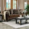 Furniture of America SM6430-SF Tilde - Sofa - Brown / Dark Walnut