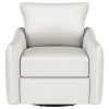 Coaster Fine Furniture 903391 Madia - Upholstered Sloped Arm Swivel Glider Chair - Vanilla