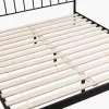 Intercon MB-BR-VINQEN-MTE-C Intercon MB-BR-VINQEN-MTE-C Metal Beds - Vintage Queen Metal Bed - Matte Black