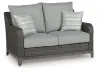 Ashley Furniture P518-835 Elite Park - Loveseat w/Cushion - Gray