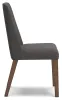 Ashley Furniture D615-02 Lyncott - Dining Uph Side Chair (Set of 2) - Charcoal / Brown