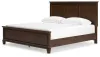 Ashley Furniture B685B4 Danabrin - King Panel Bed - Brown