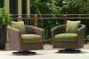 Ashley Furniture P572-821 Horizon Hall - Swivel Lounge With Cushion - Brown / Green