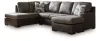 Ashley Furniture PC62703S1 Ashley Furniture PC62703S1 Castille Way - 2-Piece Sectional With LAF Corner Chaise - Fossil