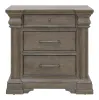 Pulaski Furniture P413-BR-K2-KIT1 Pulaski Furniture P413-BR-K2-KIT1 Madison Ridge - Queen Storage Bed With Nightstand - Natural Bark