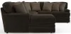 Jackson Furniture Industries 4376/72/75/30-49 Jackson Furniture Industries 4376/72/75/30-49 Mammoth - 3 Piece Sectional With LSF Chaise - Chocolate