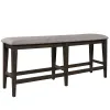 Liberty Furniture 152-C900125B Double Bridge - Counter Bench - Dark Chestnut