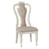 Liberty Furniture 244-DR-O5PDS Liberty Furniture 244-DR-O5PDS Magnolia Manor - 5 Piece Pedestal Table Set - Antique White