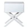 Liberty Furniture 2030WH-AT1922 Liberty Furniture 2030WH-AT1922 East End - 1 Drawer Accent Table - Wirebrushed White