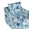 New Classic U1270-12-BFP Sylvie - Swivel Chair - Blue / White