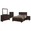 CoasterEveryday 204390KW-S5 Kauffman - California King 5 Piece Bedroom Set - Dark Cocoa