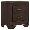 CoasterEveryday 300762F-S5 Dorian - 5 Piece Full Bedroom Set - Dark Cocoa