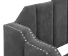 CoasterEssence 315962 Kingston - Upholstered Twin Daybed With Trundle - Charcoal