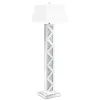 CoasterElevations 920140 Carmen - Empire Mirrored Acrylic Floor Lamp - Silver