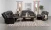 Coaster Fine Furniture 603191-S3 Raelynn - 3 Piece Upholstered Reclining Sofa Set - Gray