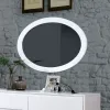 Furniture of America CM7386WH-MO Lennart - Oval Mirror - White