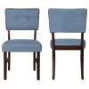 New Classic D5348-20-BLU Tioga - Dining Chair (Set of 2) - Blue