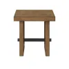 Intercon LM-TA-2424-WOA-C Landmark - End Table - Weathered Oak