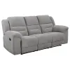 Coaster Fine Furniture 602551-S2 Gilson - 2 Piece Chenille Upholstered Sofa Set - Gray