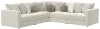 Jackson Furniture Industries 2235/36/31/59/37-16 Jackson Furniture Industries 2235/36/31/59/37-16 Ritzy - 5 Piece Modular Sectional - Bone