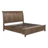 Liberty Furniture 104-BR-QSB Liberty Furniture 104-BR-QSB Twin Lakes - Queen Storage Bed - Chestnut