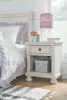 Ashley Furniture B742-91 Robbinsdale - One Drawer Night Stand - Antique White