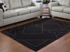 Ashley Furniture R407532 Ashley Furniture R407532 Marav - 5' x 7' Rug - Black / White