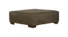 Jackson Furniture Industries 404328-1176/19-1276/19 Jackson Furniture Industries 404328-1176/19-1276/19 Royce - Faux Leather Cocktail Ottoman - Light Brown