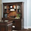 Liberty Furniture 273-HOJ-JEC Brayton Manor - 3 Piece Jr Executive Credenza - Cognac