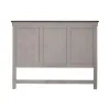 Liberty Furniture 457-BR15 Ivy Hollow - King Panel Headboard - Weathered Linen / Dusty Taupe