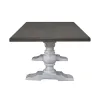 Liberty Furniture 237-DR-TRS River Place - Trestle Table - Riverstone White & Tobacco