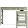 Riverside Furniture 57832 Fresh Perspectives - Swivel Desk - Dark Gray